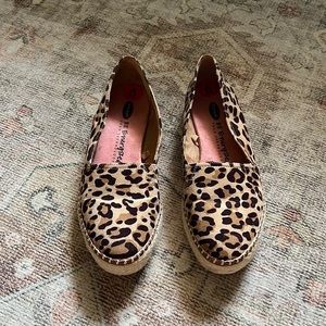 Dr Scholls Leopard Print Shoes